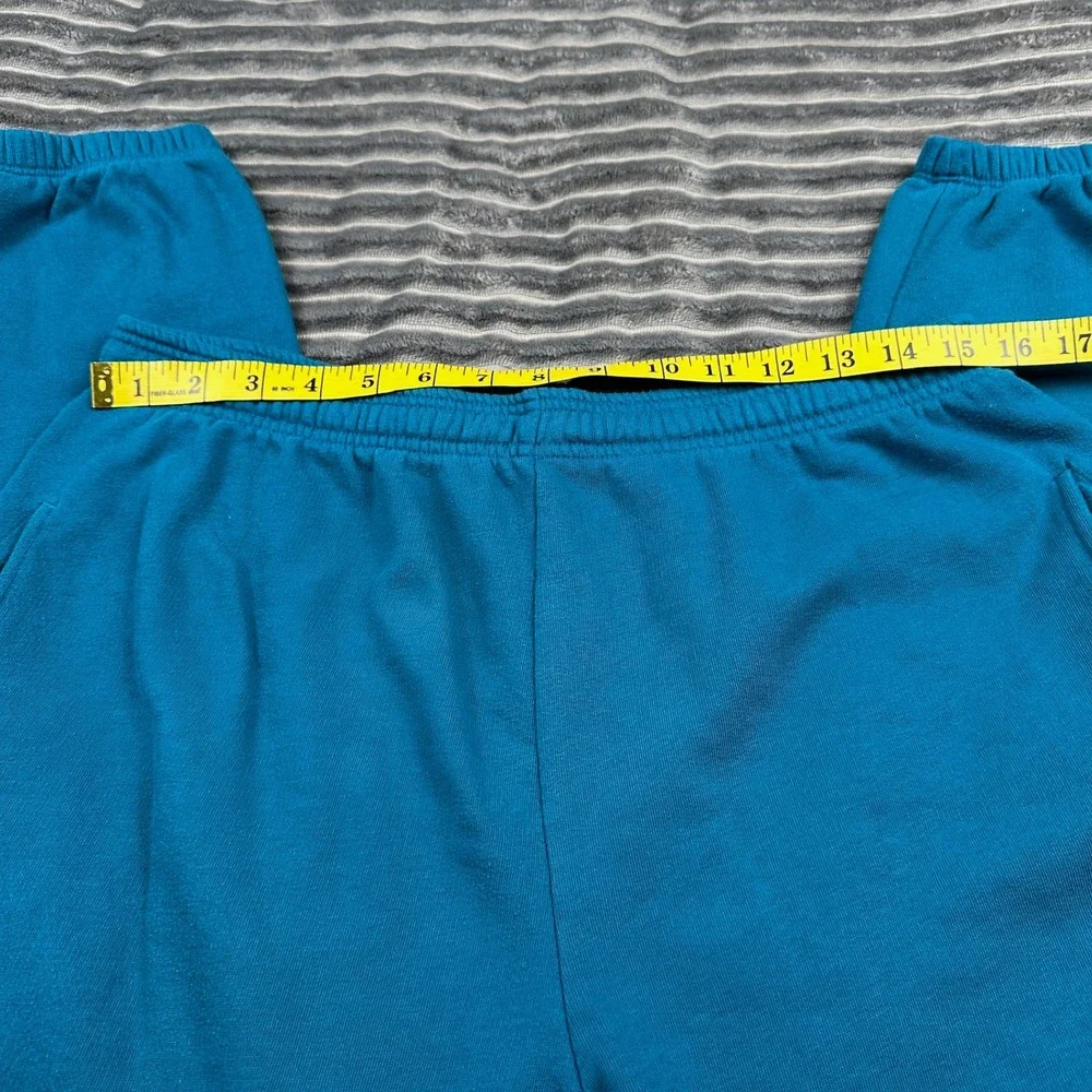 Victoria's Secret PINK Tracksuit Set Teal Blue Zip Hoodie Joggers Medium 307999
